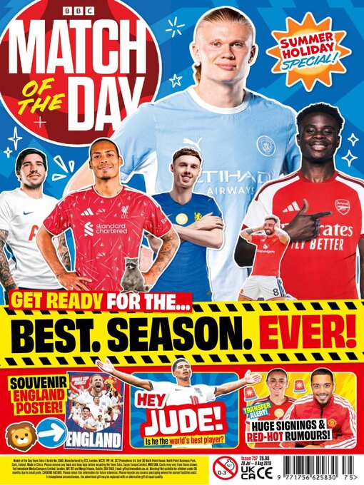 Cover image for Match of the Day Magazine